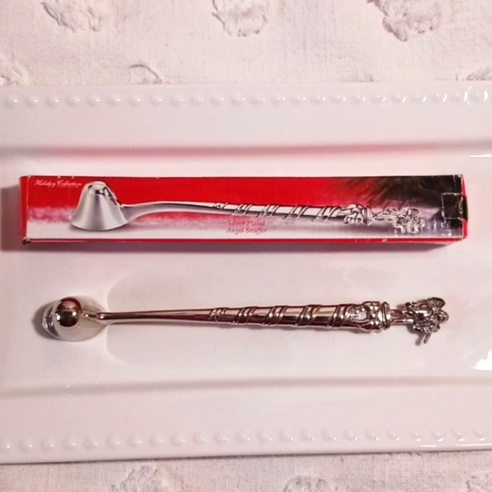 Vintage Godinger  Silver Plated Angel Candle Sniffer 😇
